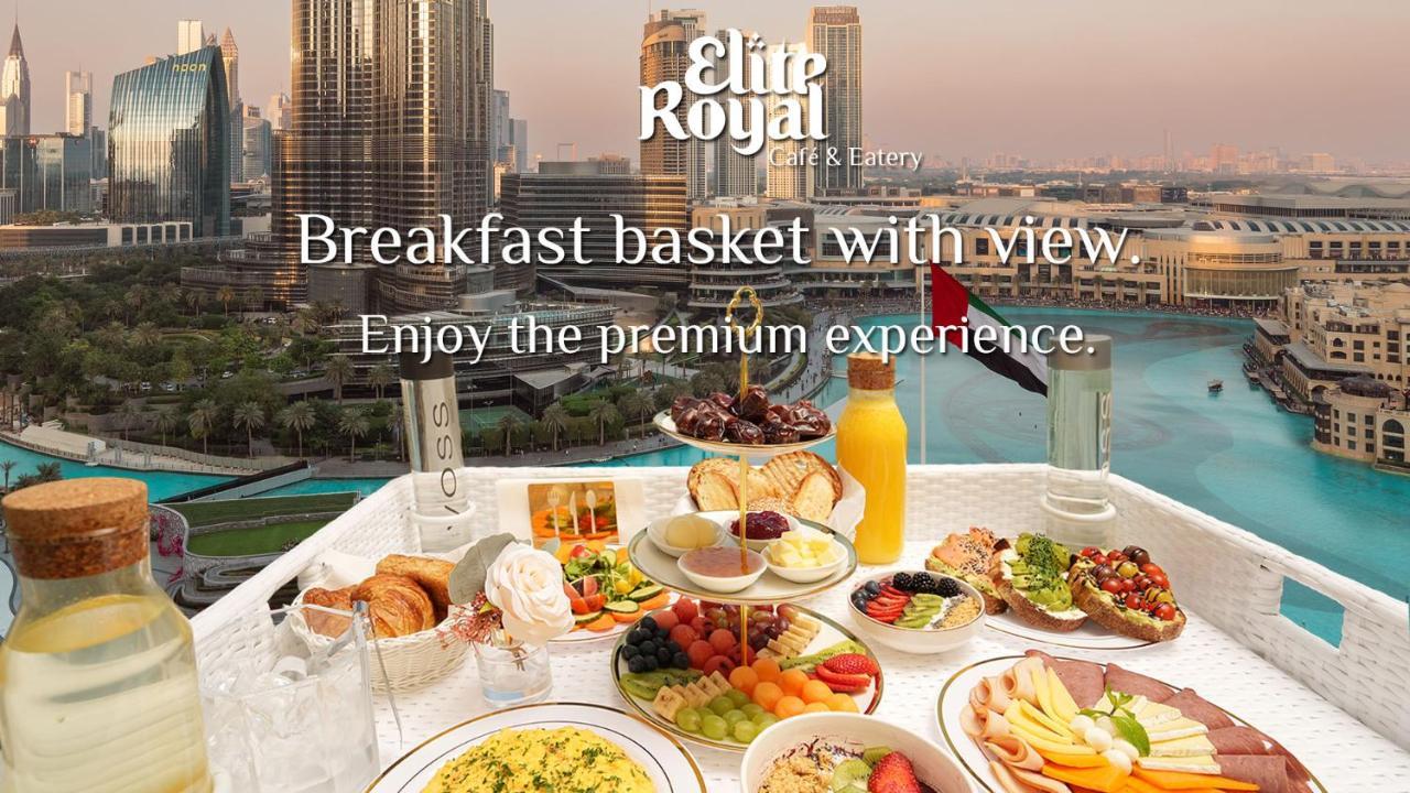 דובאי Elite Royal Apartment - Full Burj Khalifa & Fountain View - Premier - 2 Bedrooms & 1 Open Bedroom Without Partition מראה חיצוני תמונה